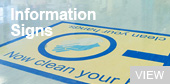 view our information signs